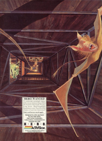 H.E.R.O.: Helicopter Emergency Rescue Operation - Advertisement Flyer - Front (North America) - 950x1300