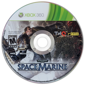 Warhammer 40,000: Space Marine - Disc (North America) - 900x900