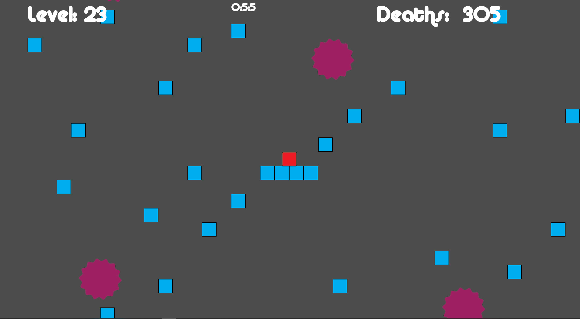 Illustration of Difficult Platformer Game