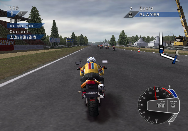 Illustration of Suzuki Super-bikes II: Riding Challenge