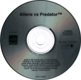 Aliens Versus Predator - Disc (Italy) - 773x766