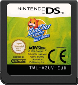 Zhu Zhu Pets 2: Featuring the Wild Bunch - Cart - Front (Europe) - 517x564