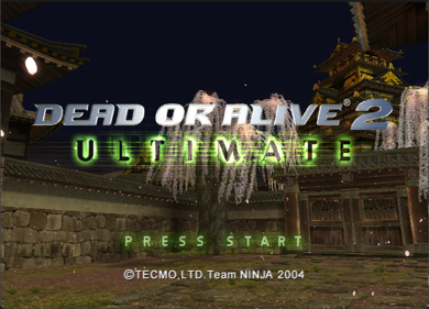 Dead or Alive 2 Ultimate - Screenshot - Game Title (North America) - 642x462