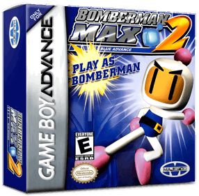 Bomberman Max 2: Blue Advance - Box - 3D (North America) - 1016x998