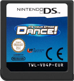 Dance! It's Your Stage - Cart - Front (Europe) - 517x564