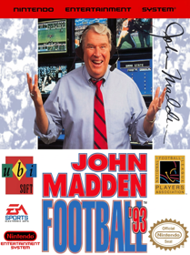 John Madden Football '93 - Box - Front (North America) - 896x1200