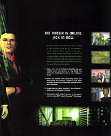 The Matrix Online - Advertisement Flyer - Front (United States) - 1932x2367
