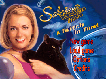 Sabrina the Teenage Witch: A Twitch in Time! - Screenshot - Game Title (World) - 640x480