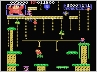 DK Jr. Arcade - Screenshot - Gameplay (World) - 256x192