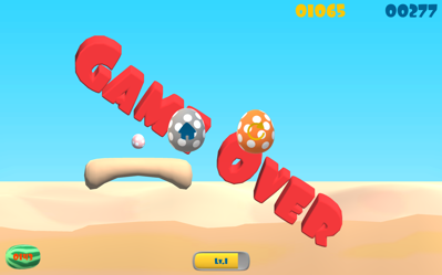 Dinosaur Run - Screenshot - Game Over (World) - 1919x1197