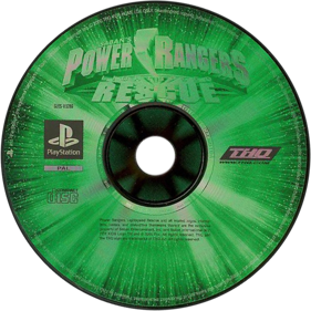 Power Rangers: Lightspeed Rescue - Disc (Europe) - 700x700