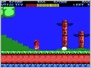 Adventure Island - Screenshot - Gameplay (World) - 256x192