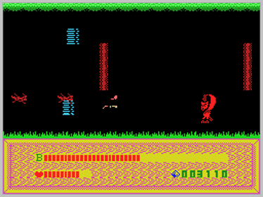 A Sparrow Goes Flapping - Screenshot - Gameplay (World) - 256x192