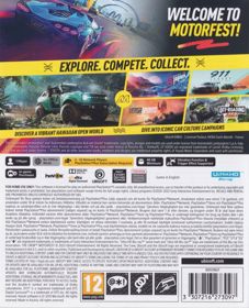 The Crew: Motorfest - Box - Back (Europe) - 648x800