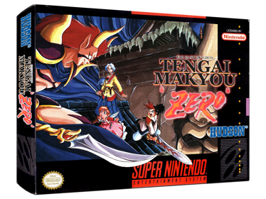 Tengai Makyou Zero - Box - 3D (World) - 1024x768