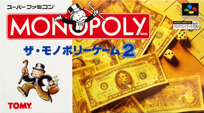 The Monopoly Game 2 - Box - Front (Japan) - 2772x1536