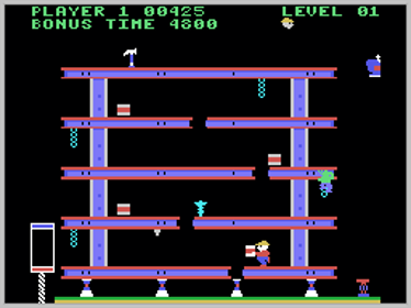 Hard Hat Mack - Screenshot - Gameplay (World) - 256x192