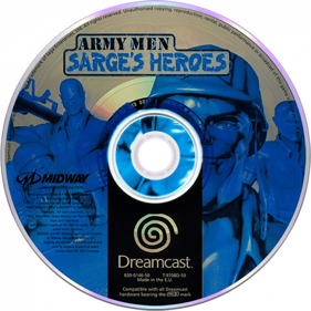 Army Men: Sarge's Heroes - Disc (Europe) - 1000x1000