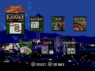 Vegas Games 2000 - Screenshot - Game Select (World) - 640x480