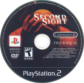 Second Sight - Disc (North America) - 770x763