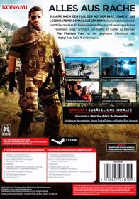Metal Gear Solid V: The Phantom Pain - Box - Back (Germany) - 1500x2143
