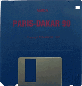 Paris Dakar 1990 - Disc (Europe) - 1172x1232