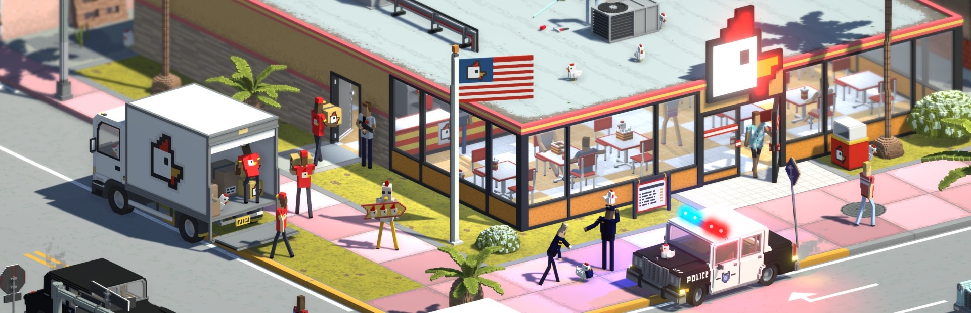 Illustration of Definitely Not Fried Chicken