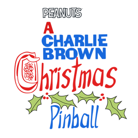 A Charlie Brown Christmas Pinball - Clear Logo (World) - 2048x2048