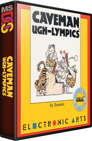 Caveman Ugh-lympics - Box - 3D (World) - 582x889