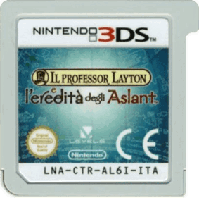 Professor Layton and the Azran Legacy - Cart - Front (Italy) - 410x407