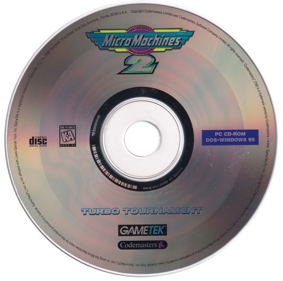 Micro Machines 2: Turbo Tournament - Disc (North America) - 807x800