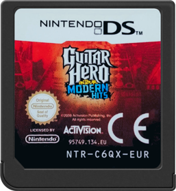 Guitar Hero: On Tour: Modern Hits - Cart - Front (Europe) - 517x564