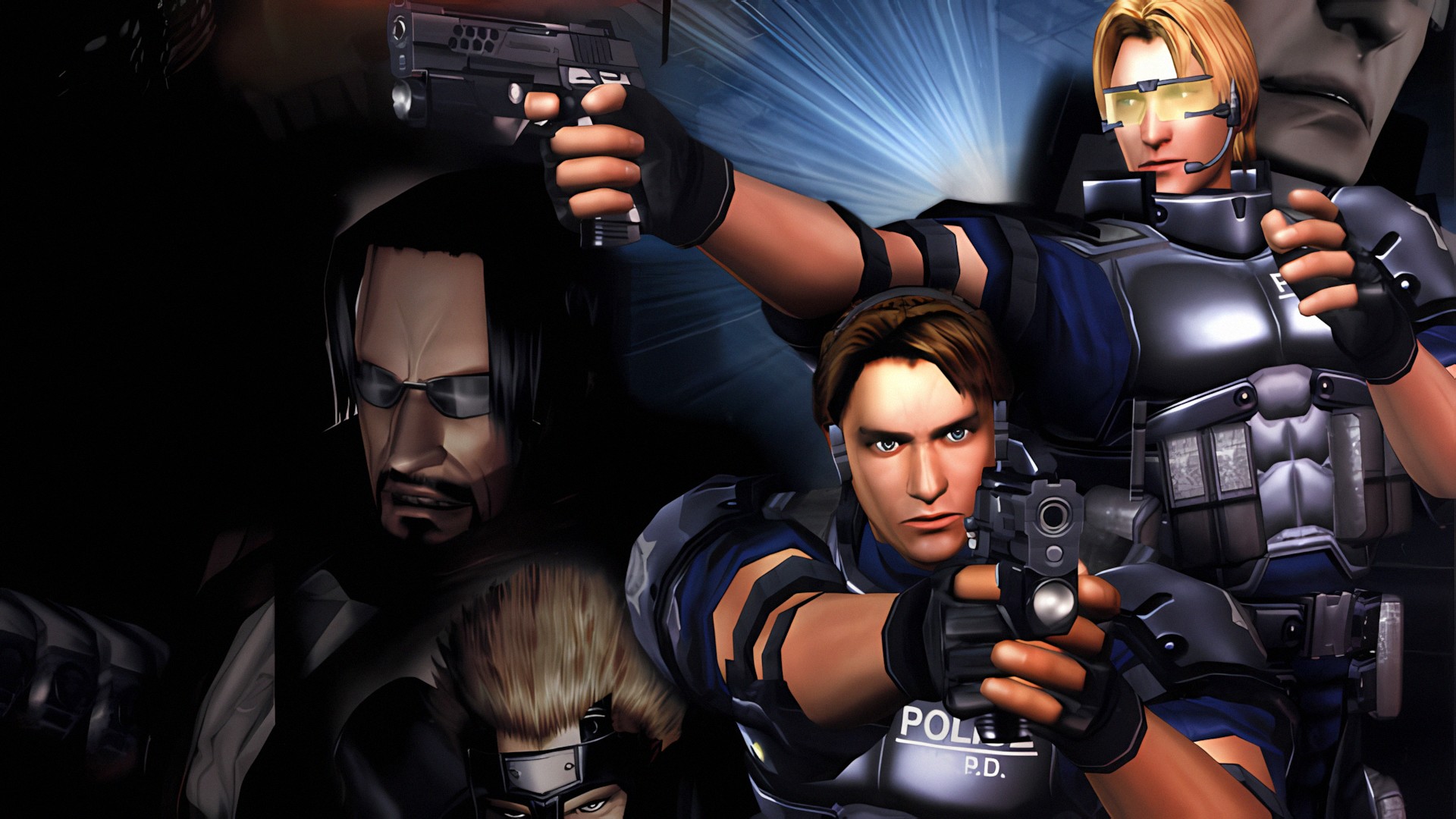 Illustration of Virtua Cop 3