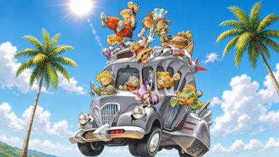 Magical Vacation - Fanart - Background (Japan) - 1920x1080
