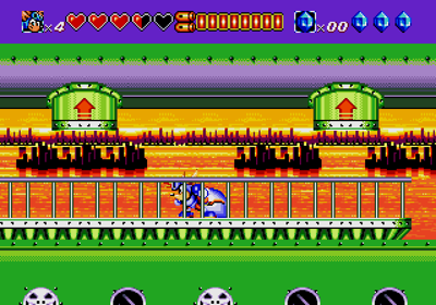 Sparkster - Screenshot - Gameplay (World) - 640x448