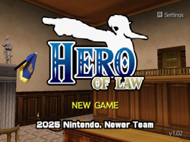 Hero of Law - Screenshot - Game Title (World) - 640x480